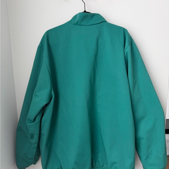 adidas Navy and Teal Striped Track Jacket - Picture 3 of 12